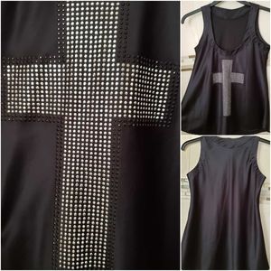 🛍11 x $111💌 🌃Sexy & rocker silky rhinestones flowy top